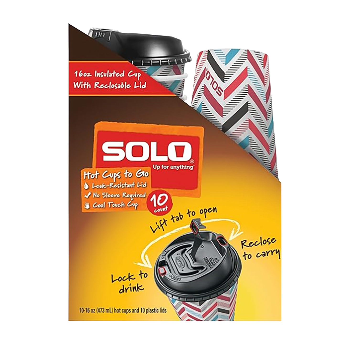 10PK SOLO HOT CUPS