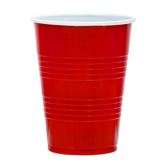 25PK RED PLASTIC SOLO CUPS
