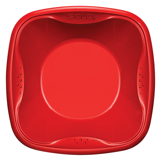 12PK SOLO SQUARE PLASTIC BOWLS