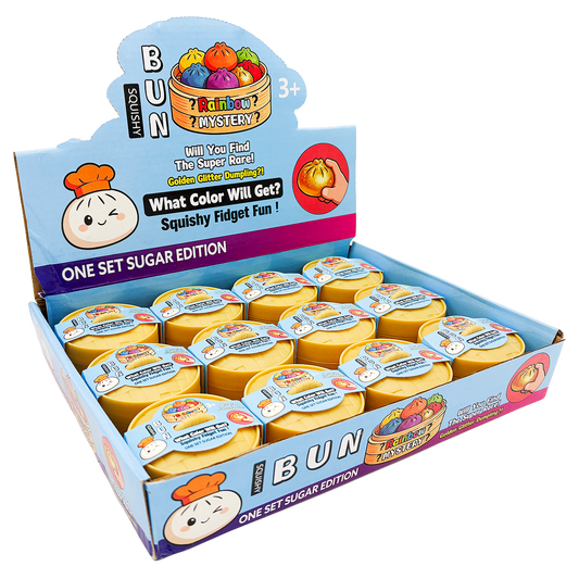 12CT SMALL STEAMED BUN SQUISHY DISPLAY