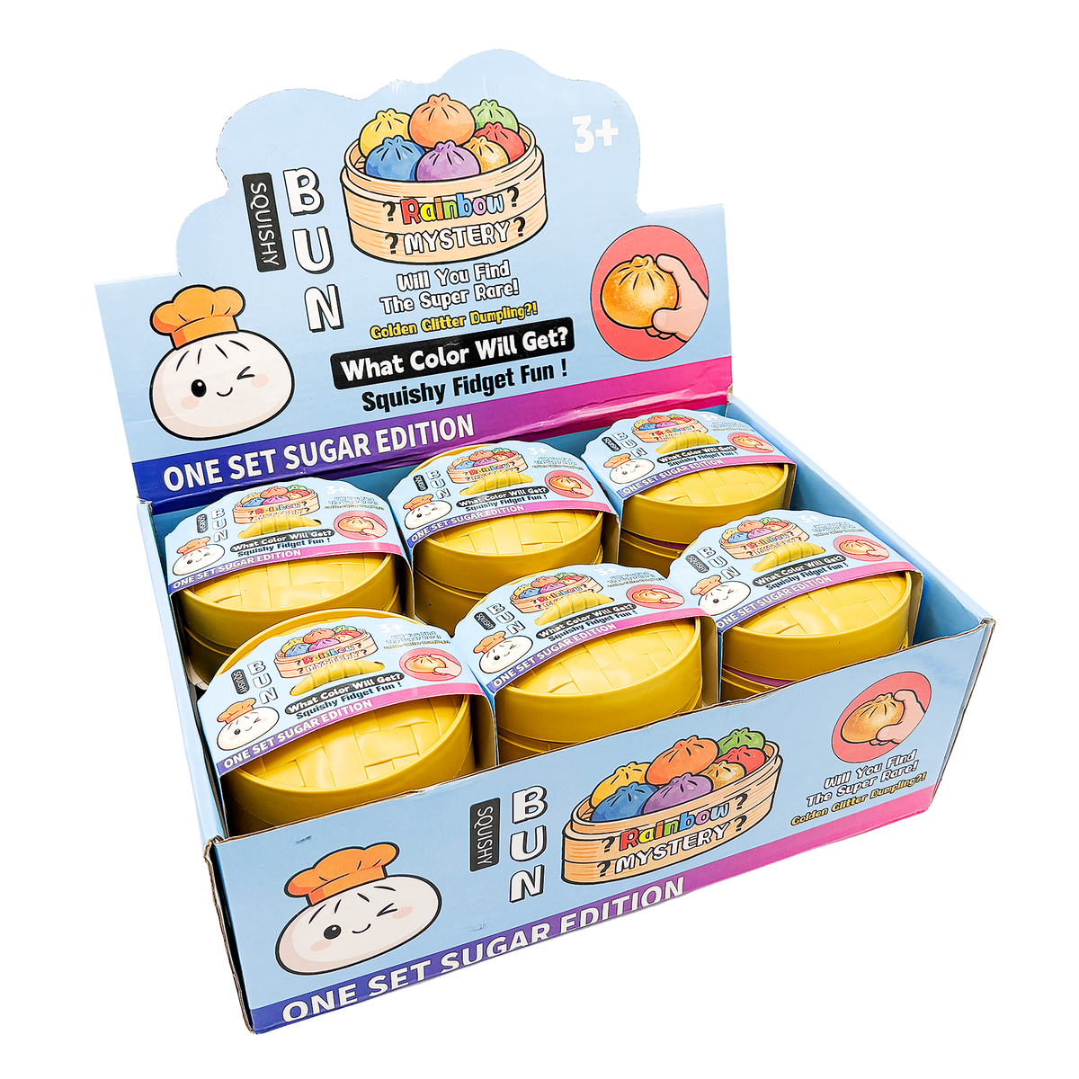 12CT LARGE STEAMED BUN SQUISHY DISPLAY