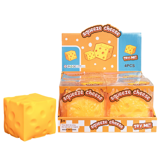 4CT LARGE CHEESE SQUISHY DISPLAY