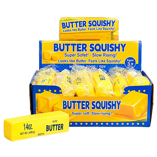 12CT HEAVY BUTTER SQUISHY DISPLAY