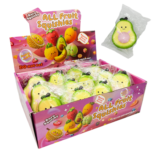 12CT AVOCADO SQUISHY DISPLAY