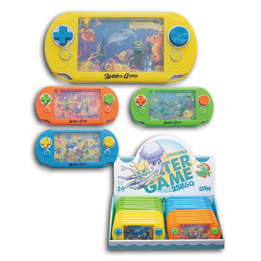 24PC SEA LIFE WATER GAME DISPLAY