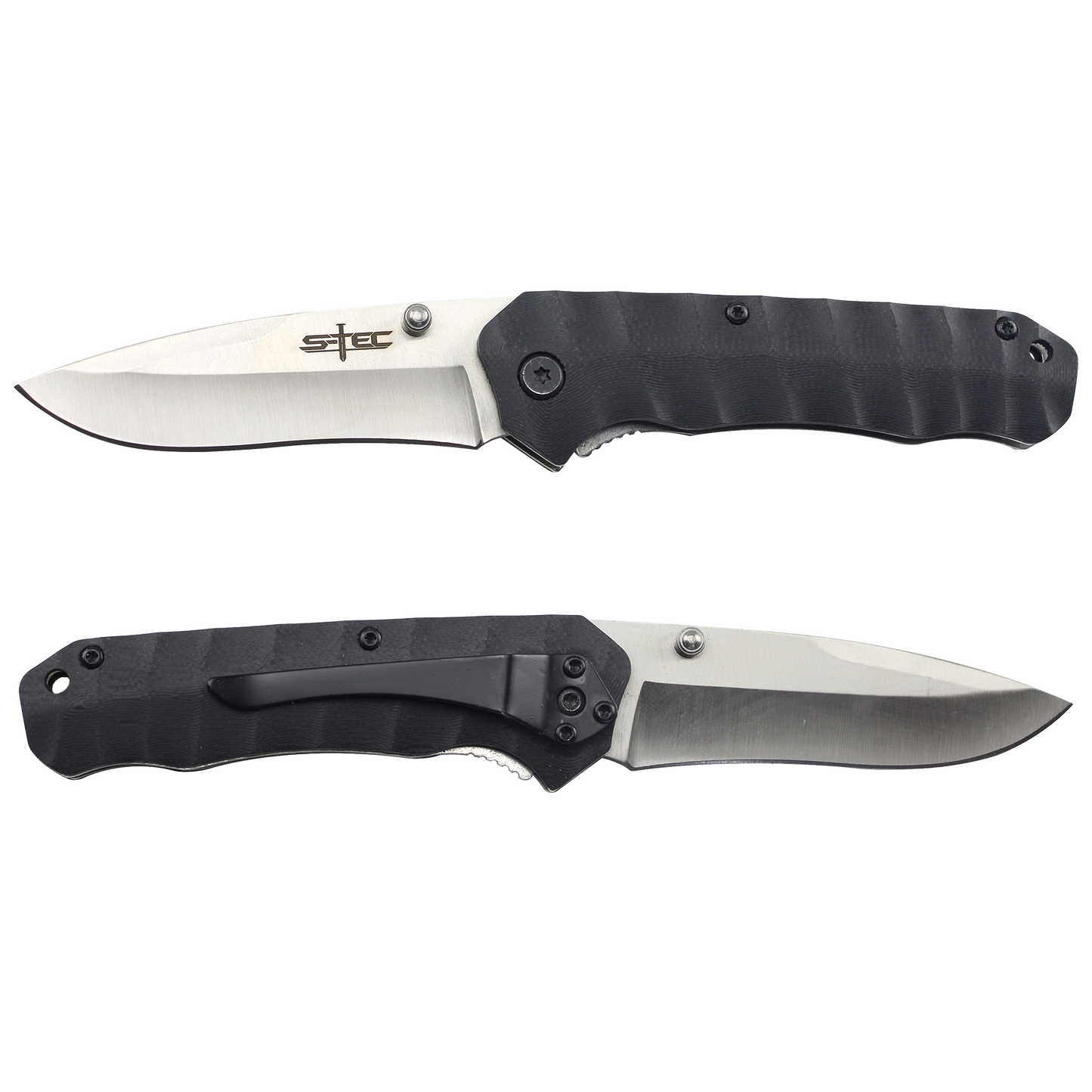 9" S-TEC FOLDING KNIFE