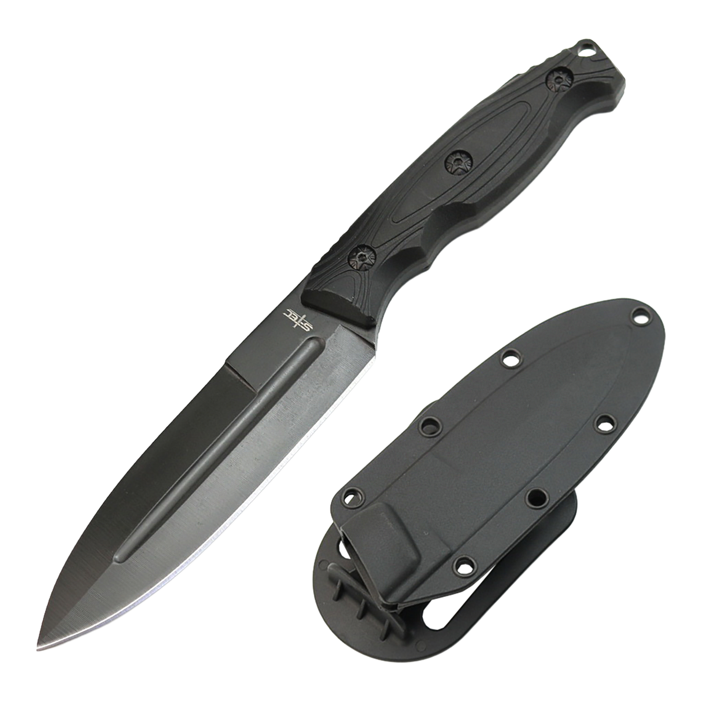9" S-TEC FIXED KNIFE