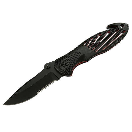 7.5" FOLDING KNIFE W/SEATBELT CUTTER