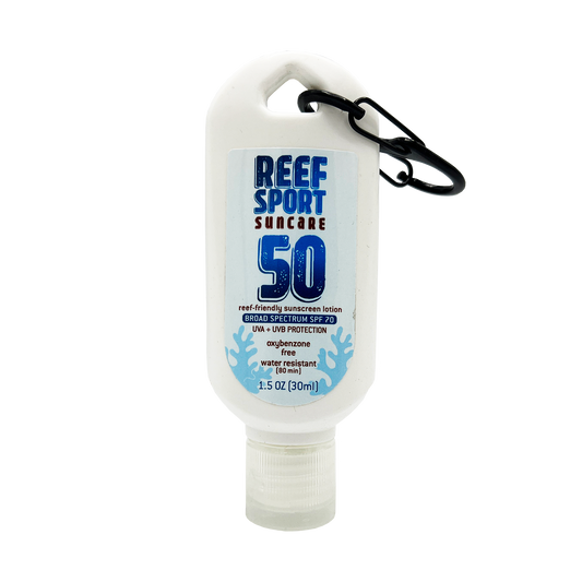 1.5OZ REEF SPORT LOTION W/CARABINER