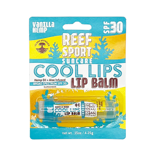 REEF SPORT VANILLA HEMP LIP BALM