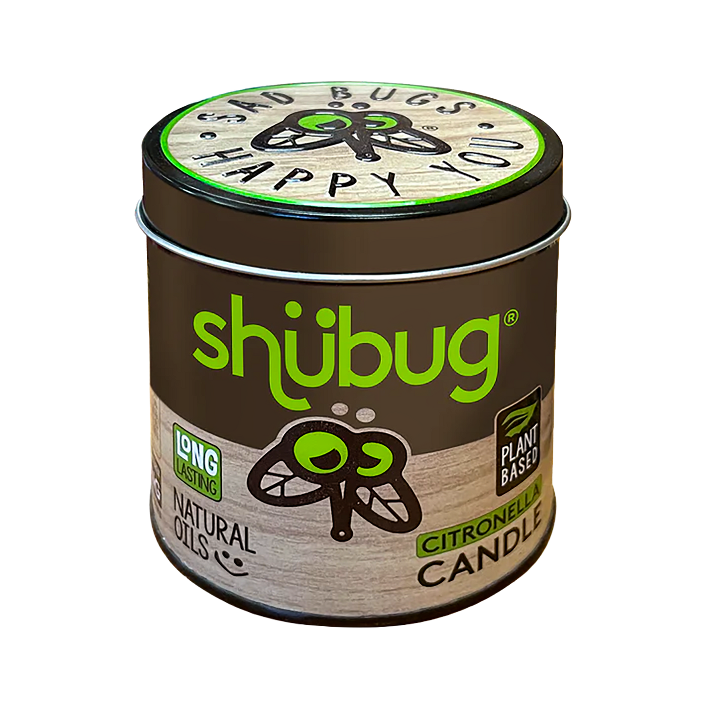 SHUBUG CITRONELLA CANDLE TIN