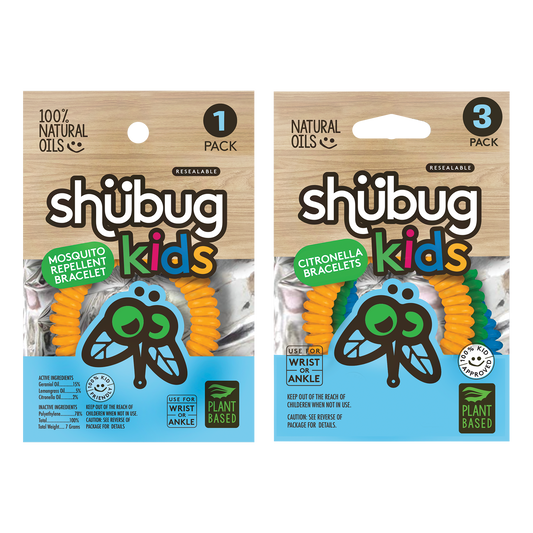 SHUBUG KIDS NATURAL INSECT REPELLENT COIL BRACELETS