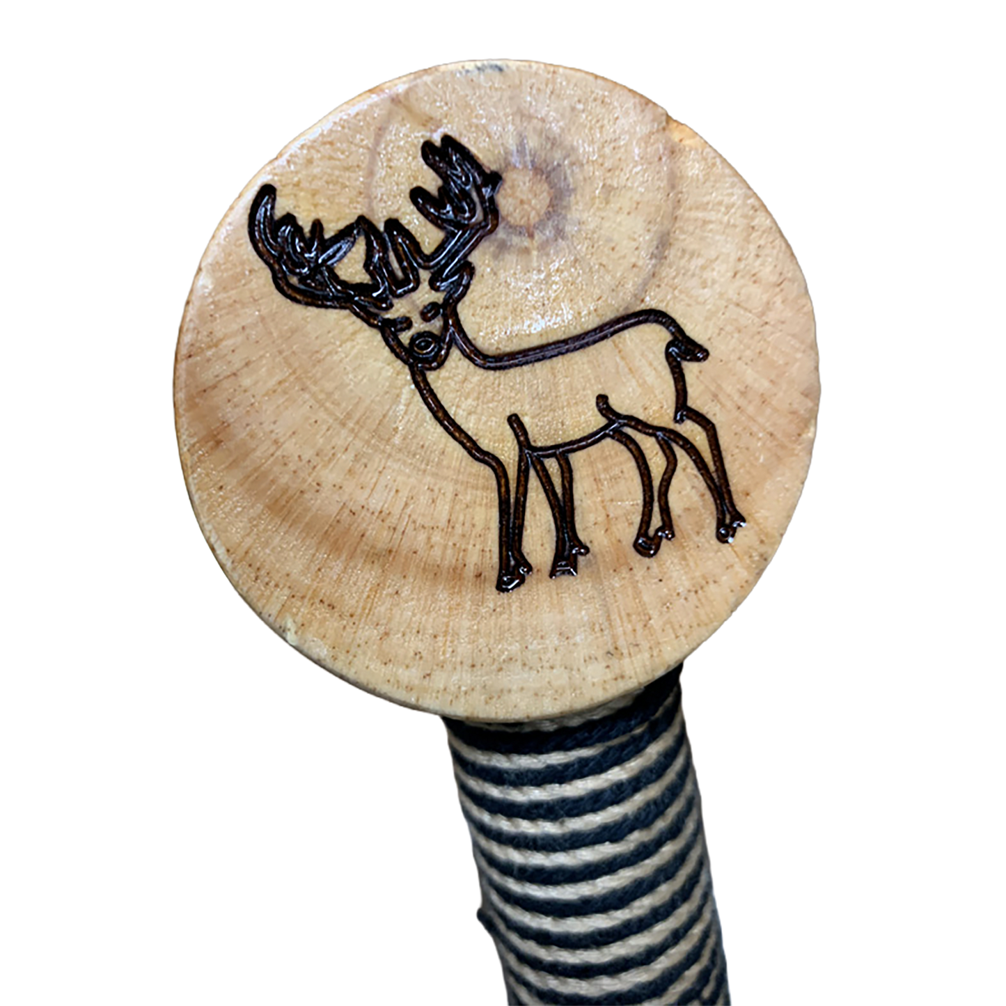 55" ROUND HEAD WALKING STICK