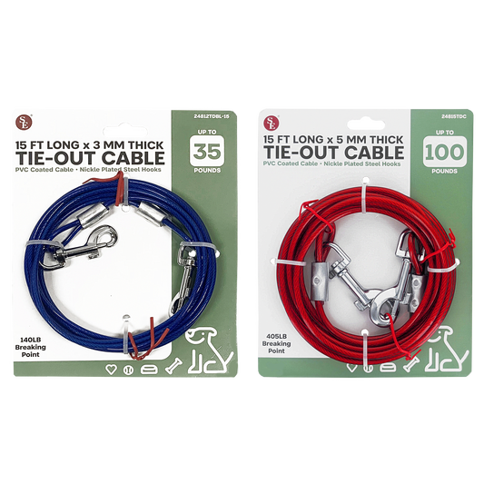 15FT TIE-OUT CABLE