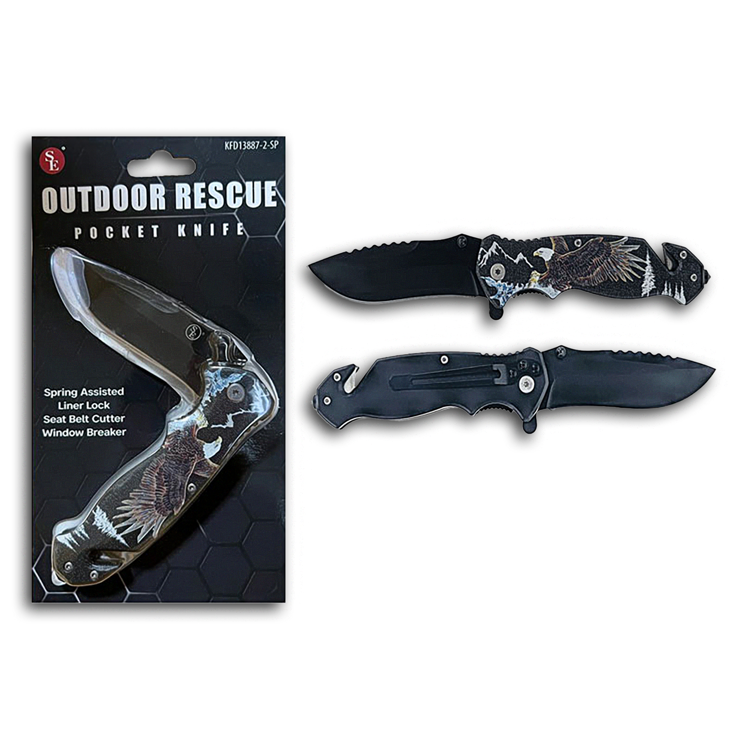 OUTDOOR RESCUE POCKET KNIFE