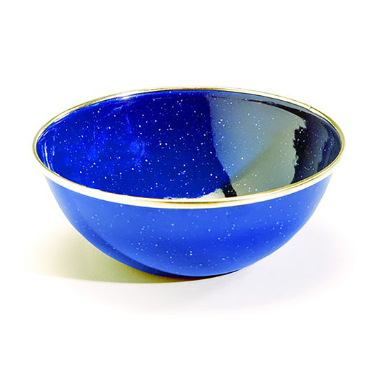 ENAMEL BOWL STAINLESS STEEL RIM