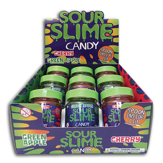 9PK SOUR SLIME CANDY DISPLAY