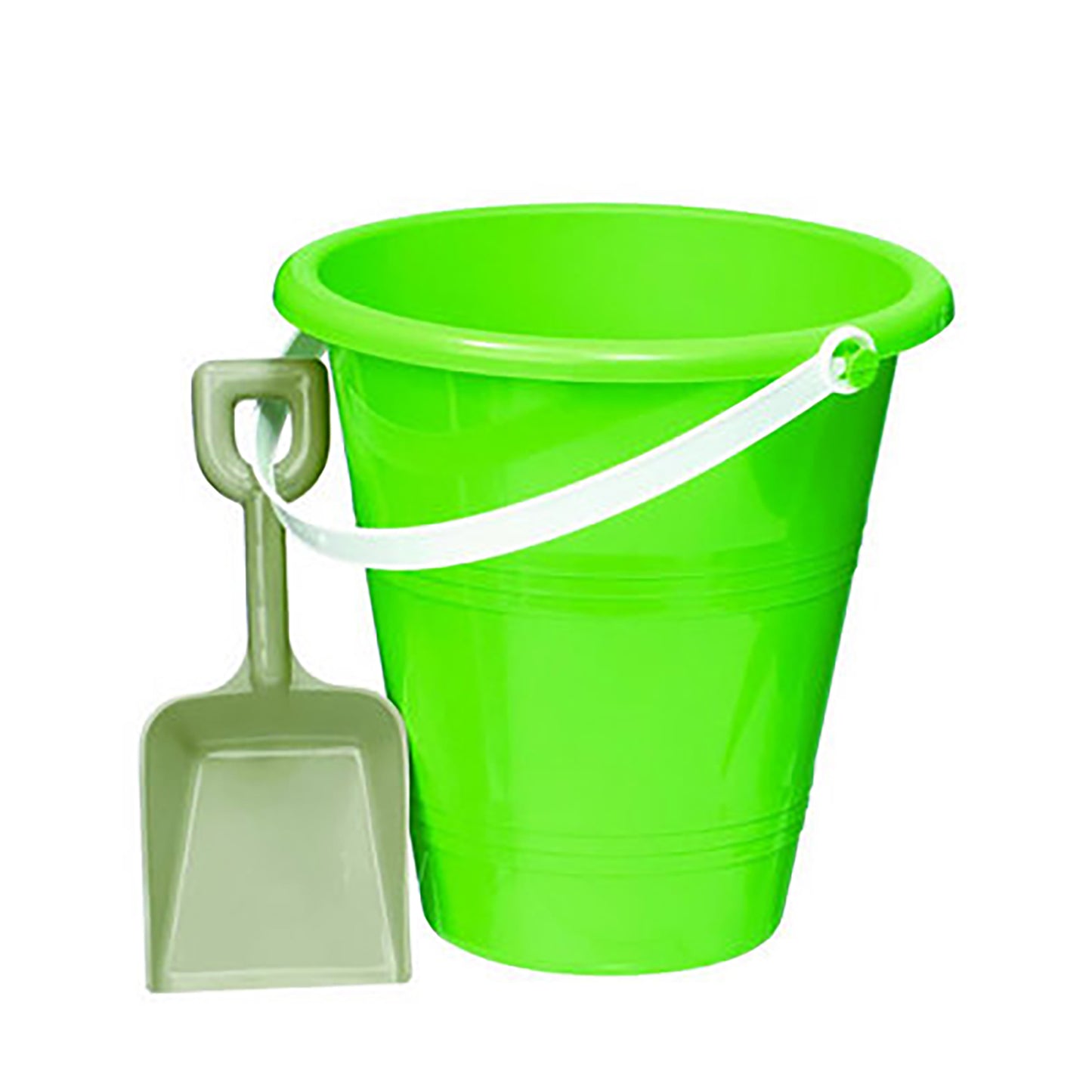 PLASTIC 9" SHOVEL & PAIL