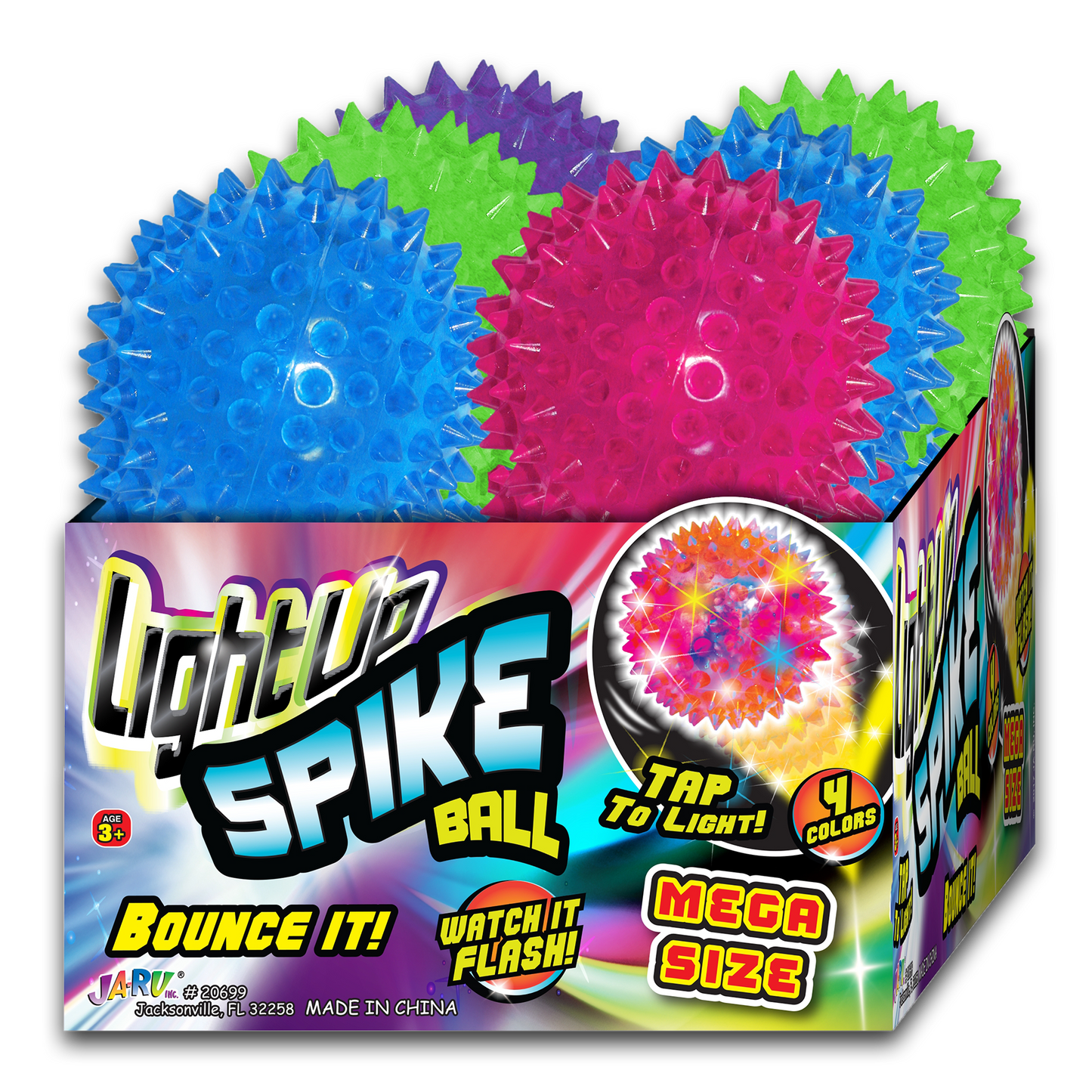 LIGHT UP SPIKE BALL
