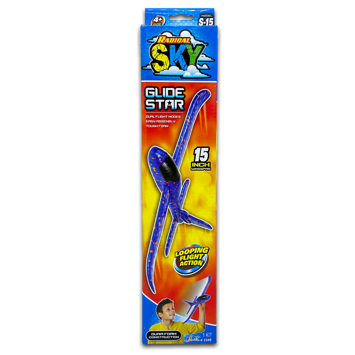 15" GLIDE STAR PLANE