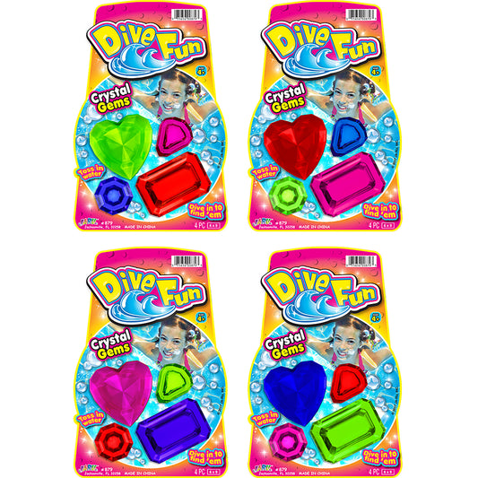 DIVE FUN CRYSTAL GEMS