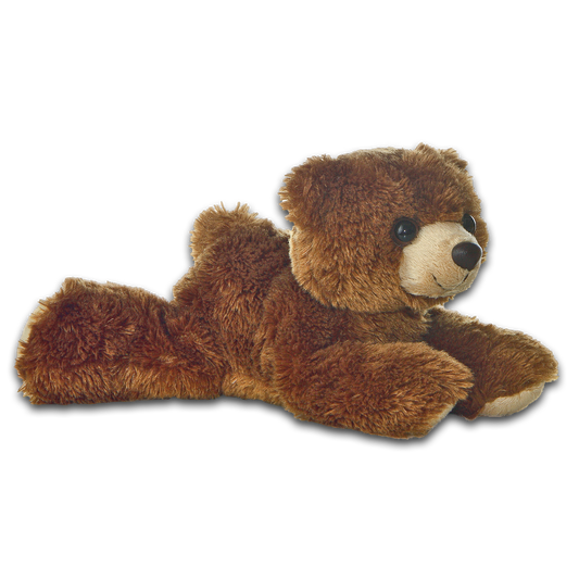 8" BROWN BEAR PLUSH
