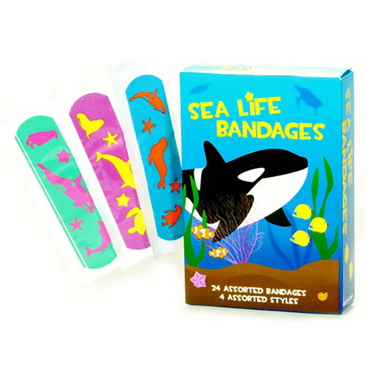 24PC SEALIFE BANDAGES