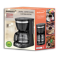 10-CUP BLACK DIGITAL COFFEE MAKER