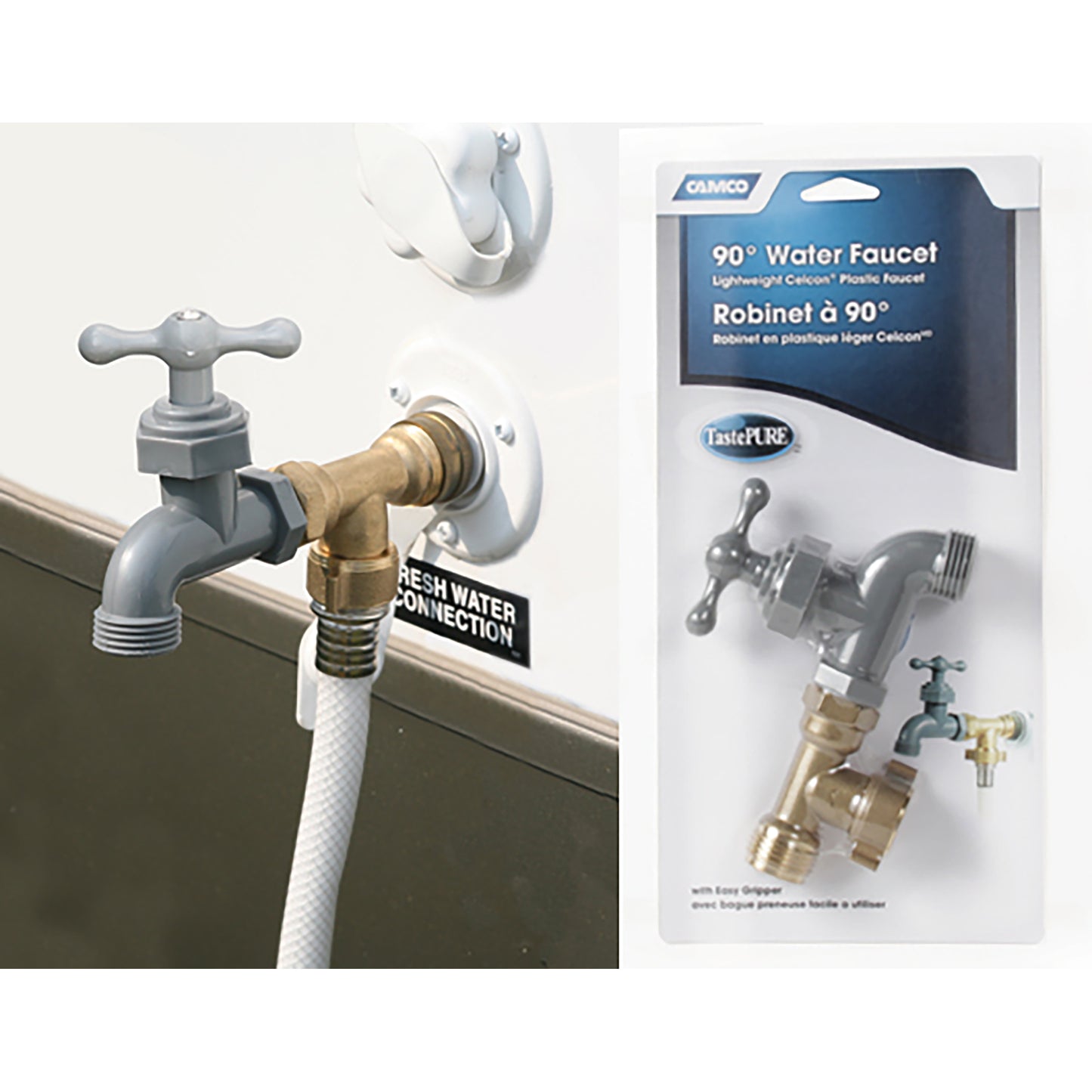 90 DEGREE WATER FAUCET