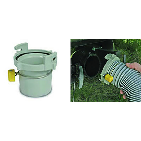 RV BAYONET SEWER HOSE ADAPTER