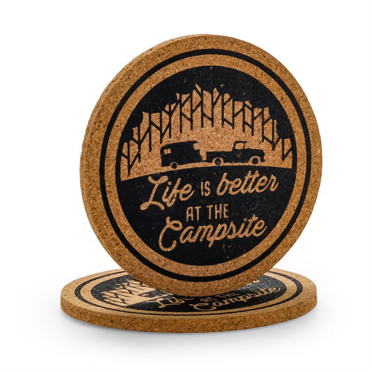 2PK CORK COASTER