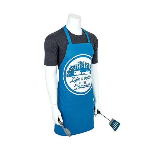 BLUE TRUCK & TREES PATTERN APRON