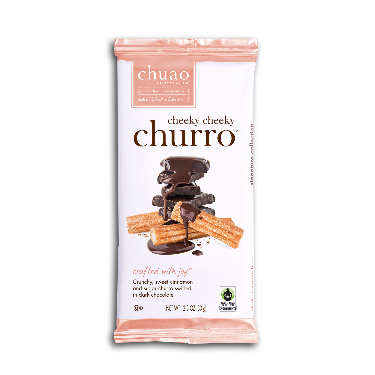 12PC CHUAO CHEEKY CHEEKY CHURRO BAR DISPLAY