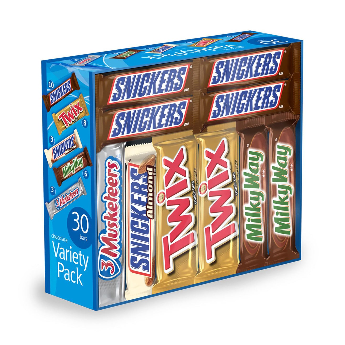 30PC MARS CANDY BAR VARIETY PACK