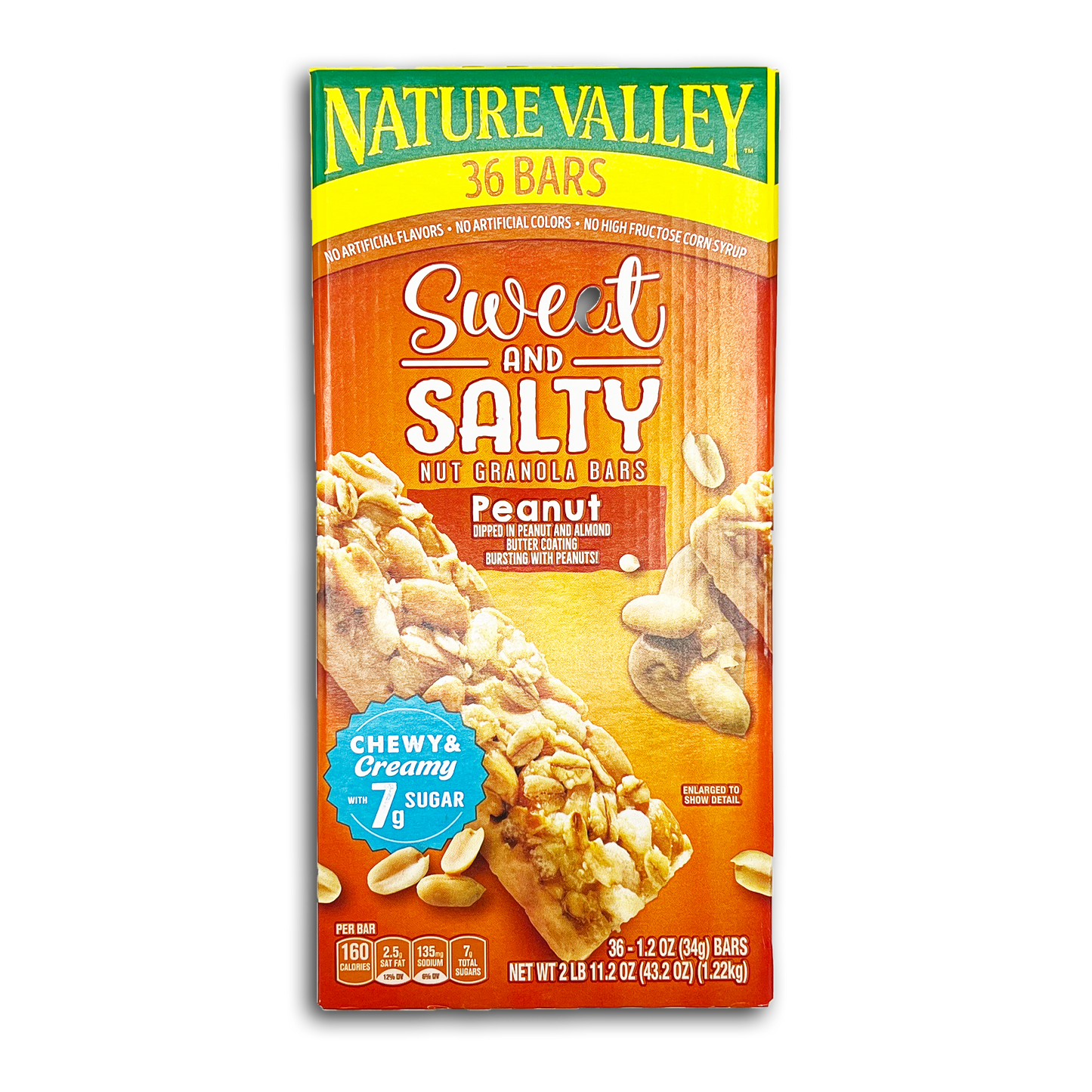 36PK NATURE VALLEY SWEET & SALTY NUT GRANOLA BARS