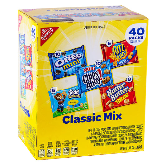 40PK NABISCO CLASSIC MIX