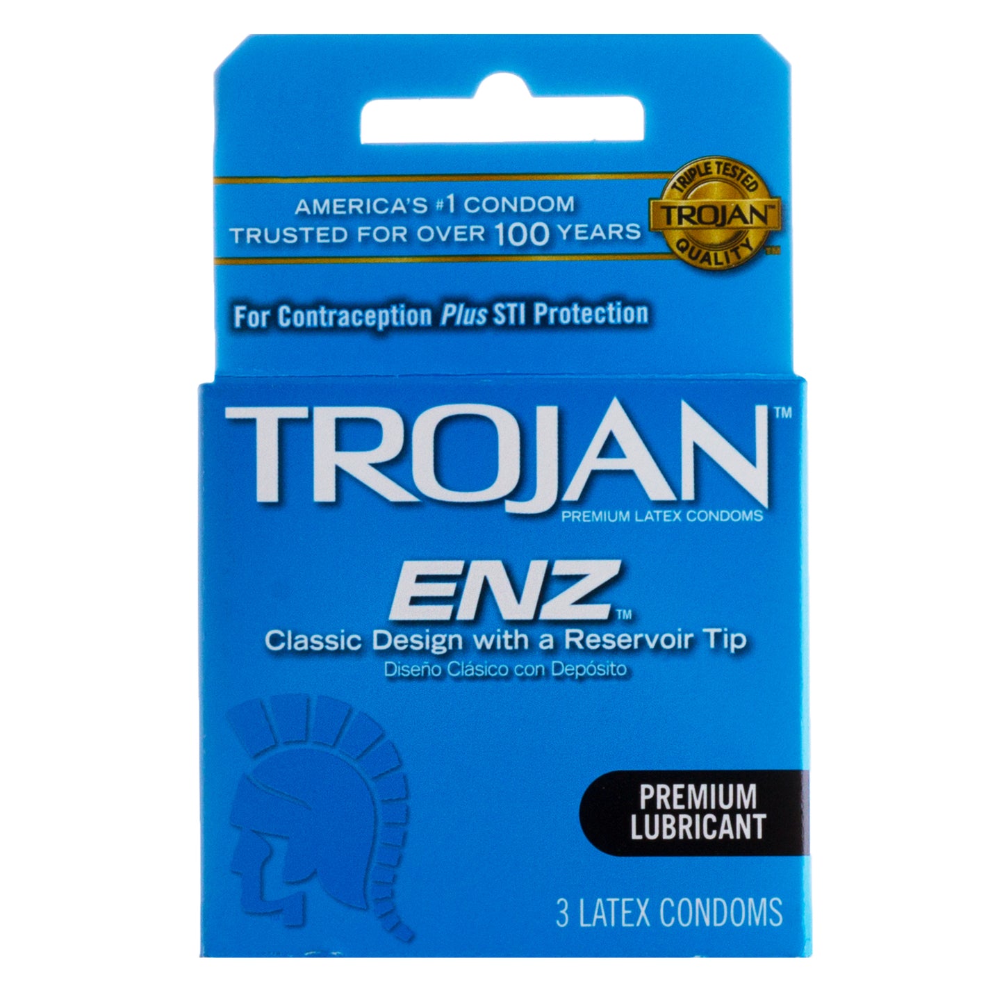3PK TROJAN CONDOMS