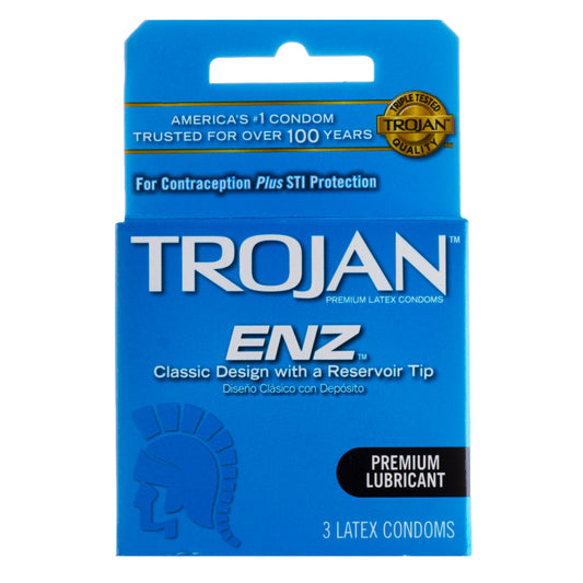 3PK TROJAN CONDOMS
