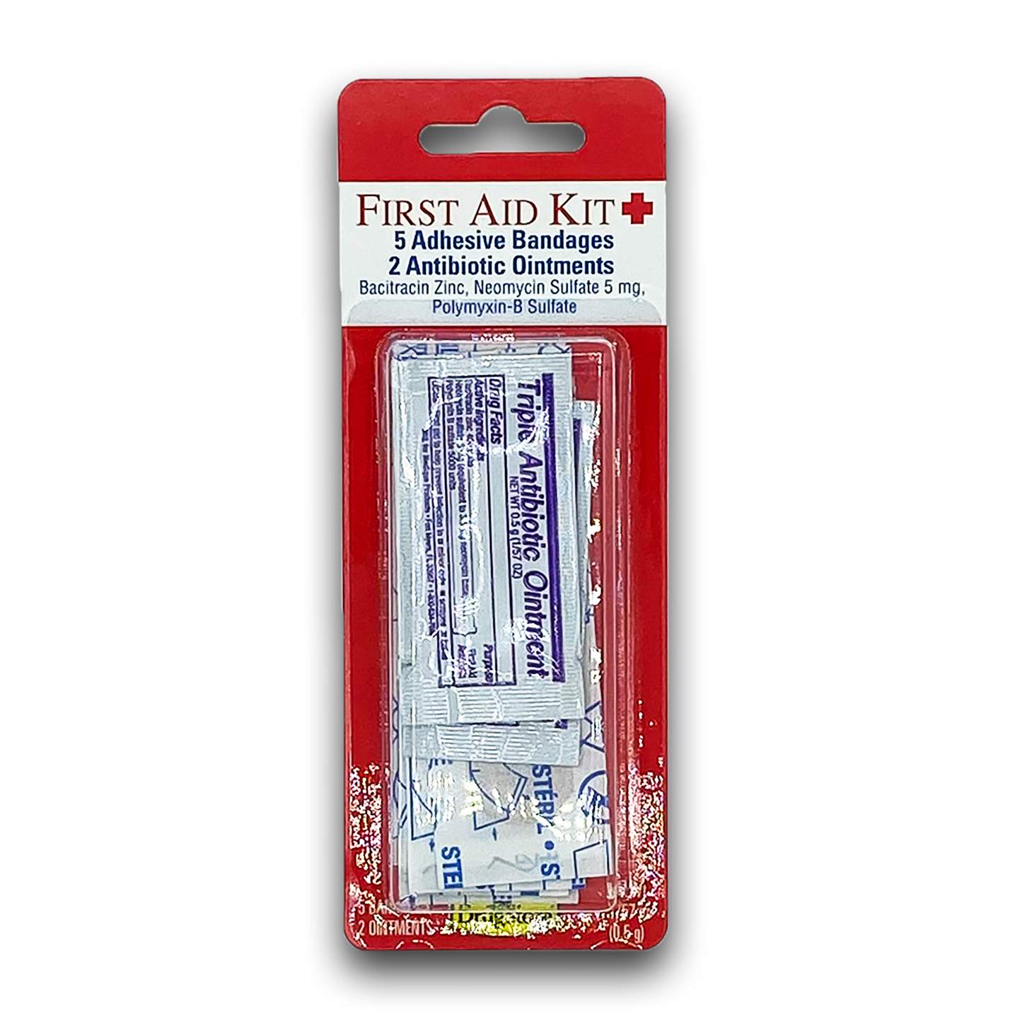 ANTIBIOTIC & 2 BANDAGE STRIPS