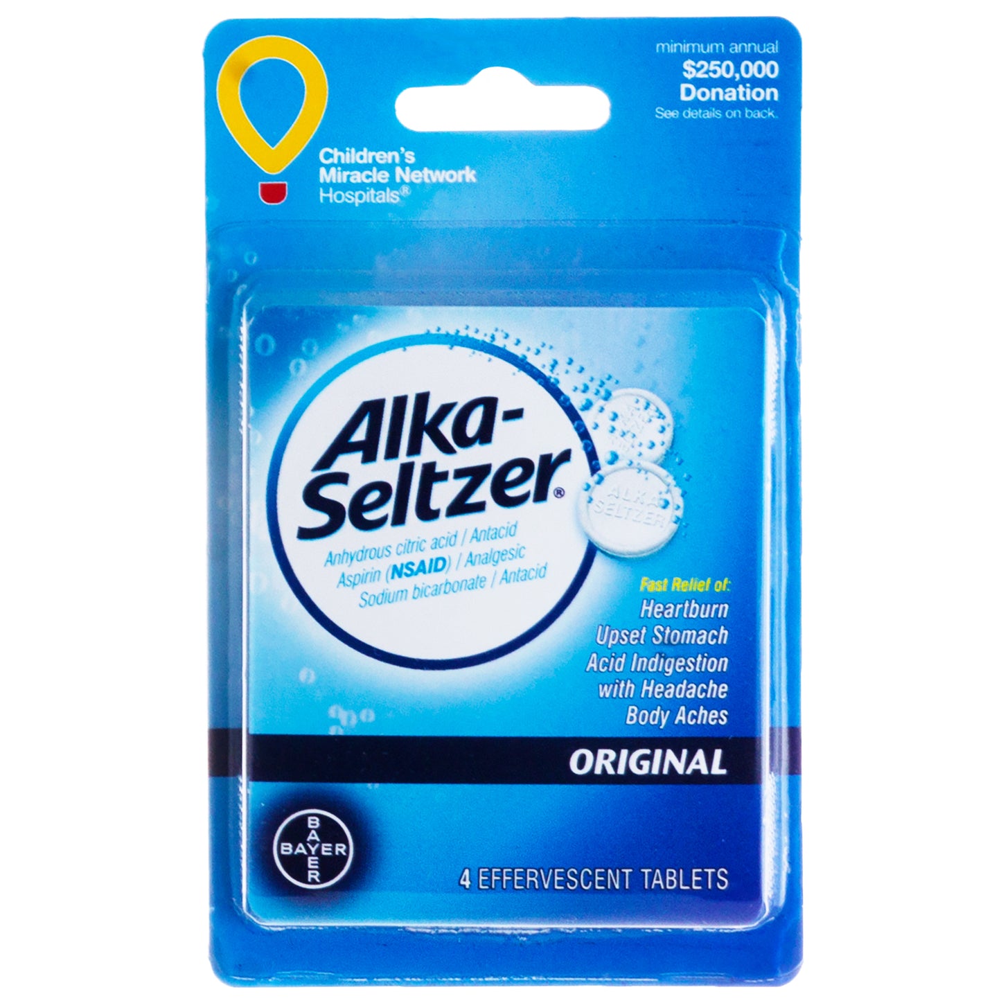 CARDED ALKA SELTZER
