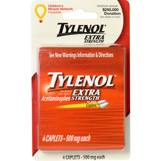 CARDED TYLENOL EXTRA STRENGTH