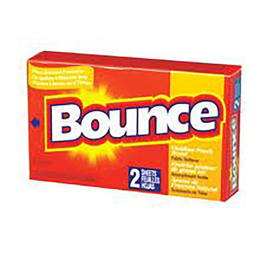 2PK BOUNCE DRYER SHEETS