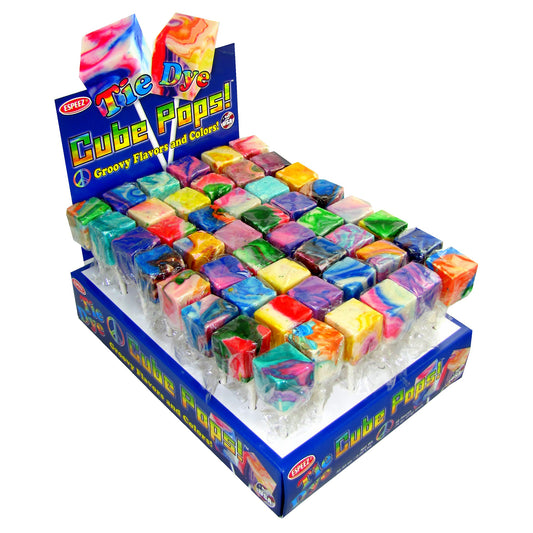 48PC TIE DYE CUBE POP DISPLAY