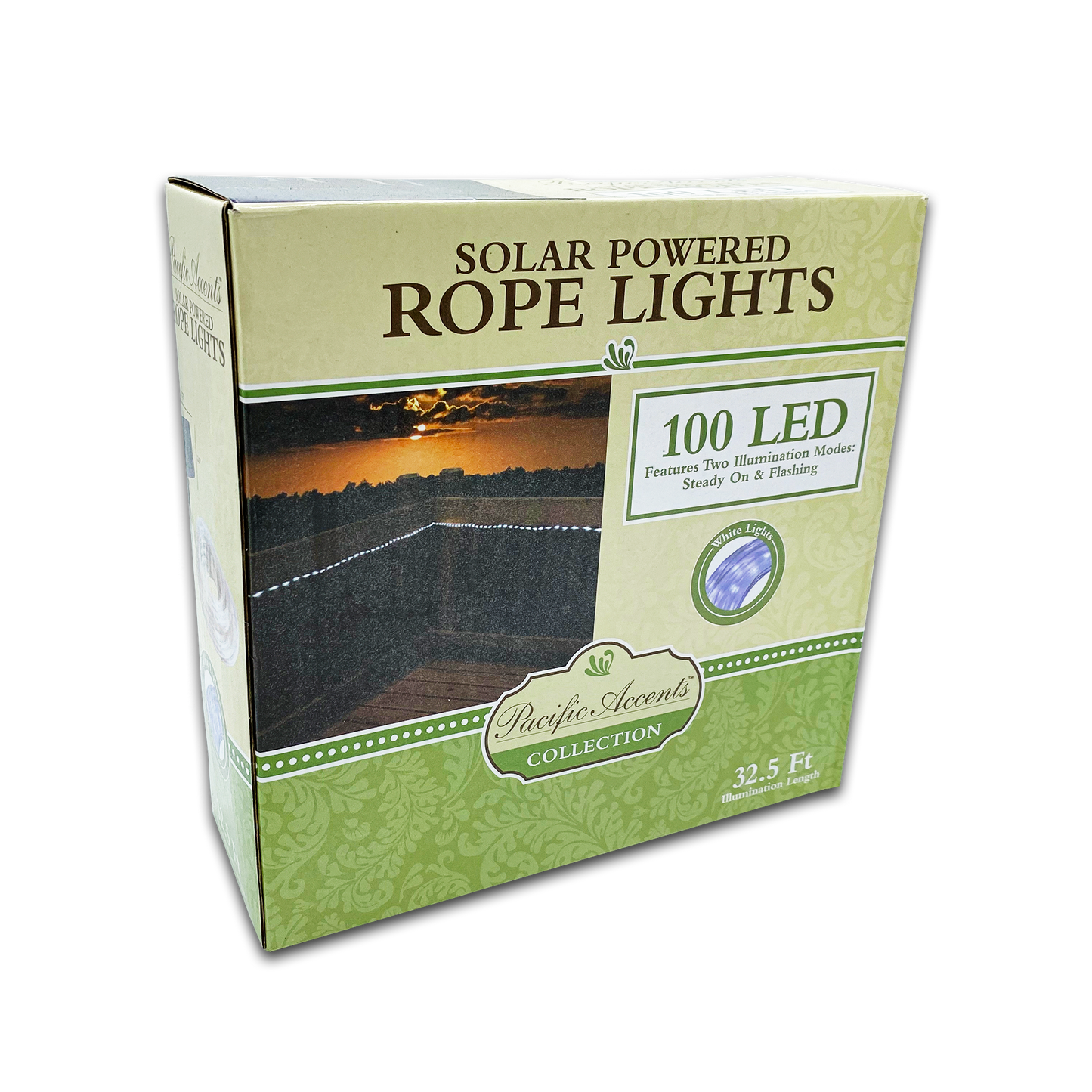 SOLAR POWERED ROPE LIGHTS