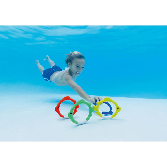 4PK UNDERWATER FISH RINGS