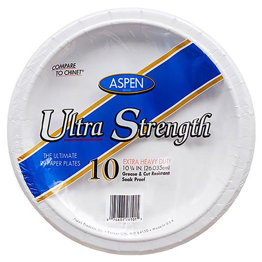 10PC ULTRA STRENGTH PAPER PLATE