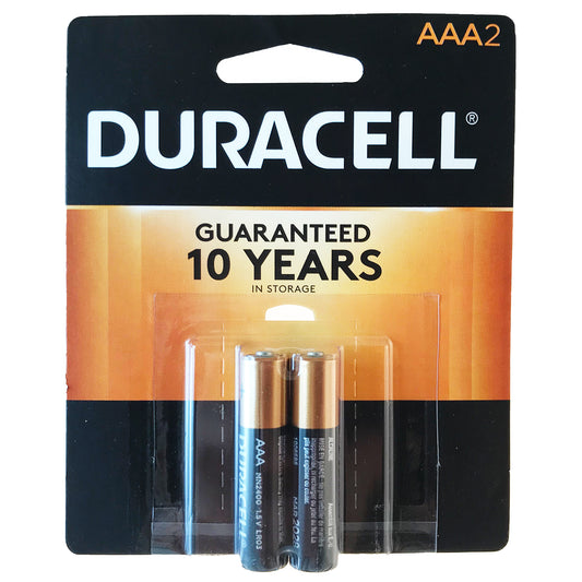 AAA DURACELL COPPERTOP ALKALINE BATTERIES