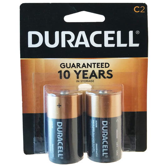 C DURACELL COPPERTOP ALKALINE BATTERIES