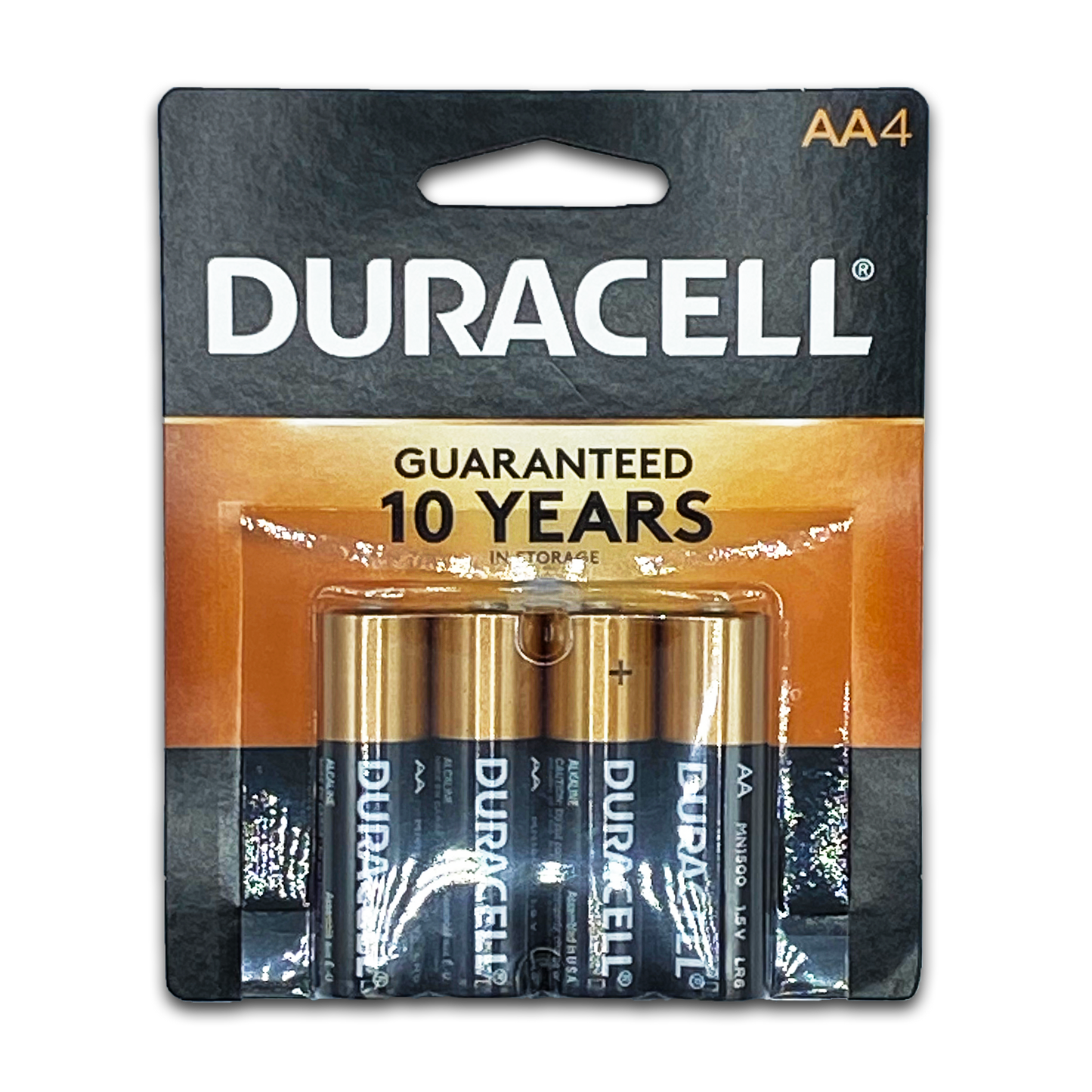 AA DURACELL COPPERTOP ALKALINE BATTERIES