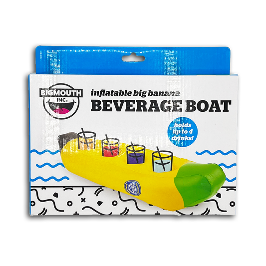 INFLATABLE BIG BANANA BEVERAGE BOAT